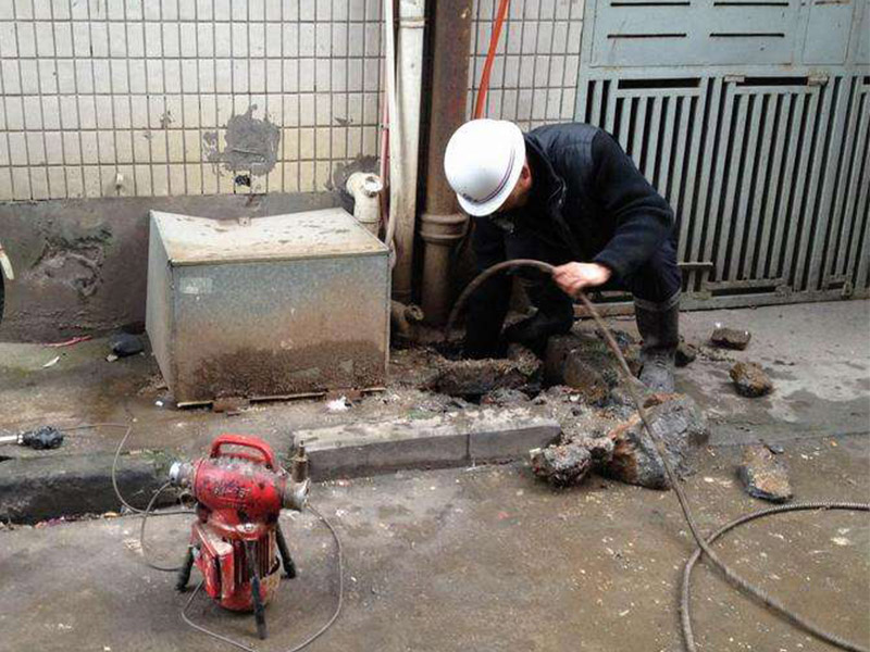 合作疏通下水道-洗菜池疏通